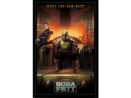 PLAKÁT 61 x 91,5 cm|STAR WARS  THE BOOK OF BOBA FETT