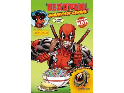 PLAKÁT 61 x 91,5 cm|MARVEL  DEADPOOL|CEREAL