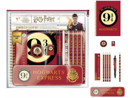 ŠKOLNÍ POMŮCKY SET8|HARRY POTTER  PLATFORM 9 3/4|8 PŘEDMĚTŮ