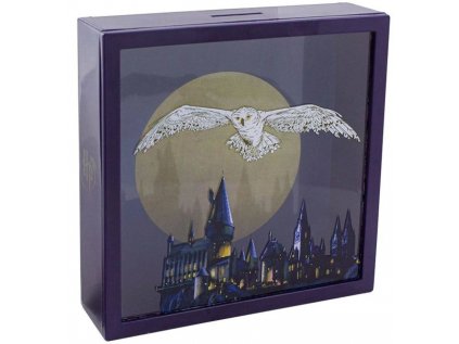 POKLADNIČKA|HARRY POTTER  HEDWIG FRAME|18 x 18 cm