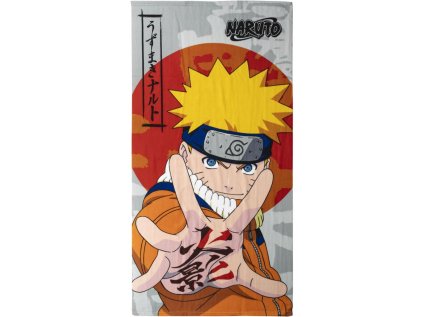 RUČNÍK OSUŠKA|NARUTO  CHARACTER AND SYMBOLS|70 x 140 cm