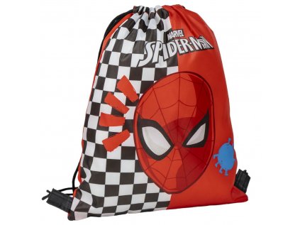 PYTLÍK GYM BAG|MARVEL|SPIDERMAN  HEAD|30 x 39 cm