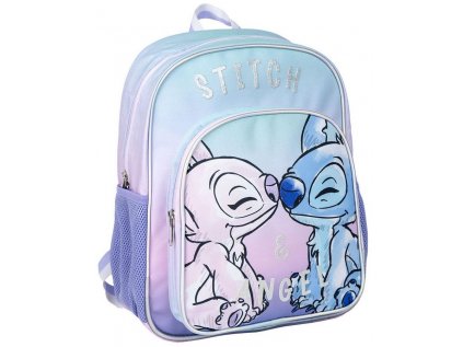 BATOH ŠKOLNÍ|DISNEY|LILO & STITCH  KISS STITCH & ANGEL|31 x 38 x 12 cm