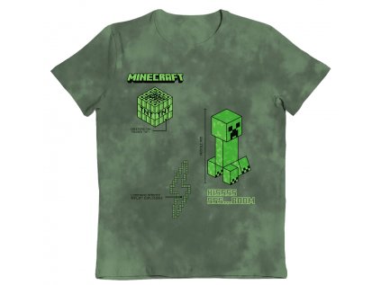 TRIČKO DĚTSKÉ|MINECRAFT  CREEPER HISSSS BOOM