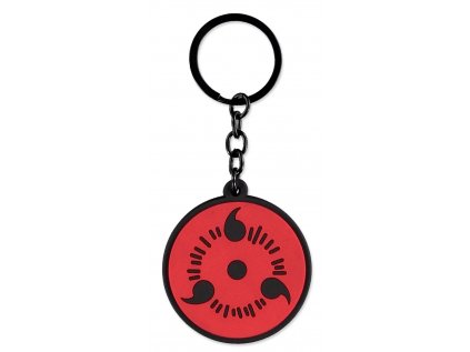 PŘÍVĚSEK NA KLÍČE|NARUTO SHIPPUDEN  SHARINGAN|PRŮMĚR 4 cm