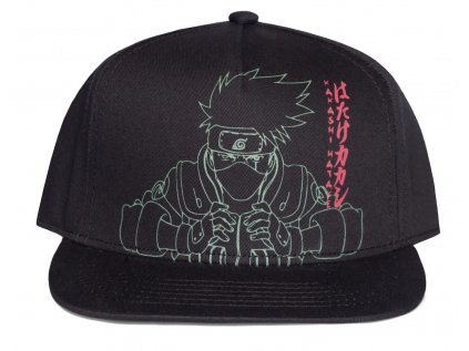 ČEPICE KŠILTOVKA|SNAPBACK  NARUTO|KAKASHI LINE ART