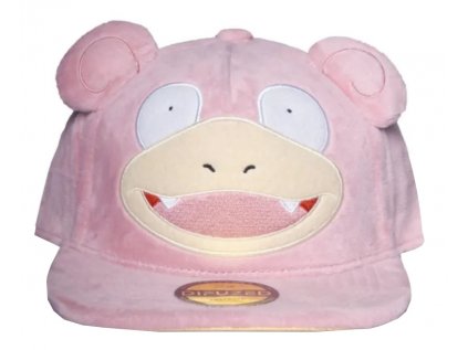 ČEPICE KŠILTOVKA|SNAPBACK  POKÉMON|SLOWPOKE FACE|S UŠIMA