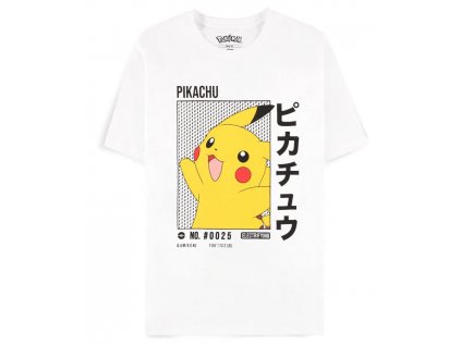 TRIČKO PÁNSKÉ|POKÉMON  PIKACHU JAPANESE ART|ČERNÉ