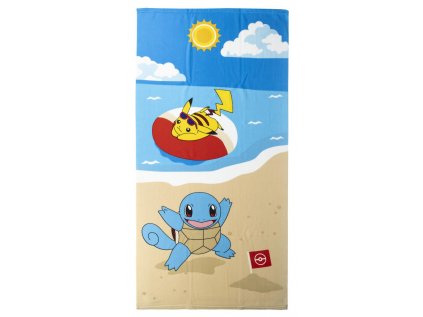 RUČNÍK OSUŠKA|POKÉMON  BEACH|70 x 140 cm