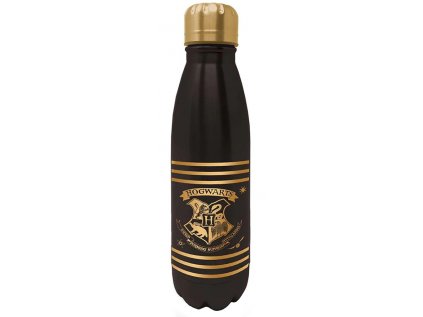LÁHEV NA PITÍ NEREZ|HARRY POTTER  540 ml|BLACK AND GOLD