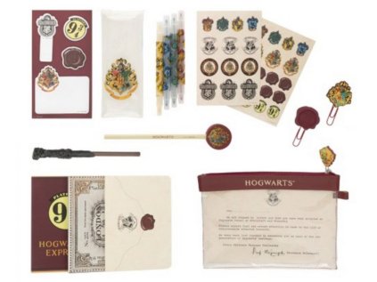 ŠKOLNÍ POMŮCKY SET9|HARRY POTTER  HOGWARTS|23 x 16 x 4 cm
