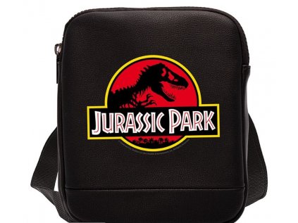 TAŠKA NA RAMENO|JURASSIC PARK  MAIN LOGO|17 x 21 x 4 cm