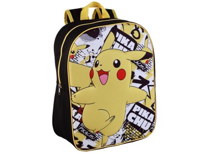 BATOH DĚTSKÝ 3D|POKÉMON  HAPPY PIKACHU|30 x 40 x 15 cm