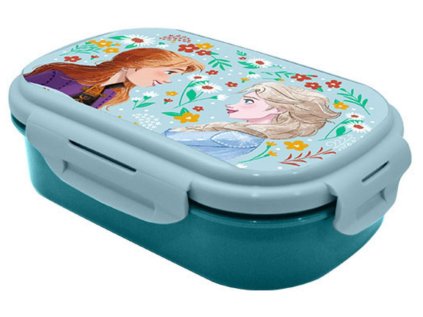BOX NA SVAČINU S PŘÍBOREM|DISNEY  FROZEN SISTERS|22 x 14 x 6 cm