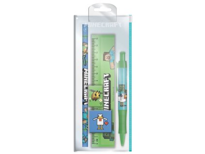 ŠKOLNÍ POMŮCKY SET5|MINECRAFT  ICON|5 PŘEDMĚTŮ