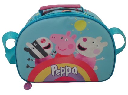 TAŠKA NA SVAČINU|PEPPA PIG  RAINBOW|28 x 21 x 10 cm