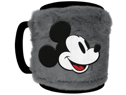 HRNEK KERAMICKÝ|DISNEY|MICKEY MOUSE  440 ml|SMILE|S CHLUPATÝM OBALEM