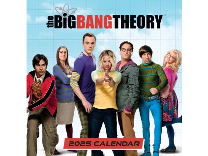 KALENDÁŘ 2025|FILM  BIG BANG THEORY (30,5 x 30,5 cm)