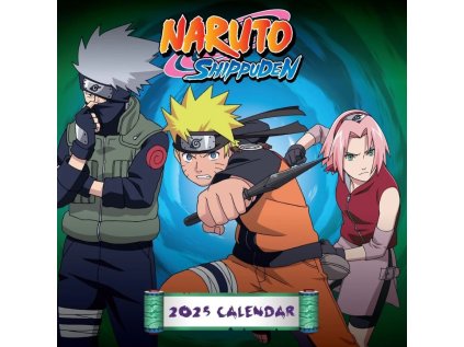 KALENDÁŘ 2025|KOMIKS  NARUTO (30,5 x 30,5|61 cm) SQ