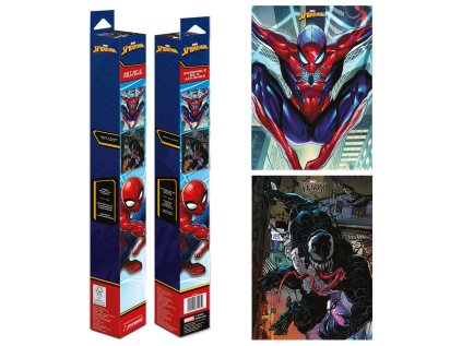 PLAKÁT 38 x 52 cm|SET 2 KUSŮ  MARVEL|SPIDERMAN AND VENOM