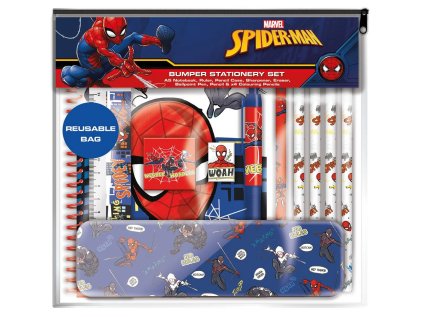 ŠKOLNÍ POMŮCKY SET8|MARVEL  SPIDERMAN|NO RULES|24 x 24 cm
