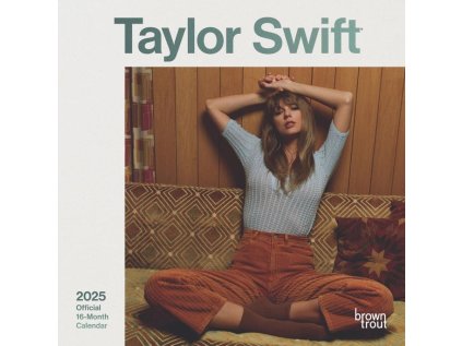 KALENDÁŘ 2025 MINI|HUDBA  TAYLOR SWIFT (17,8 x 17,8 cm) 16M