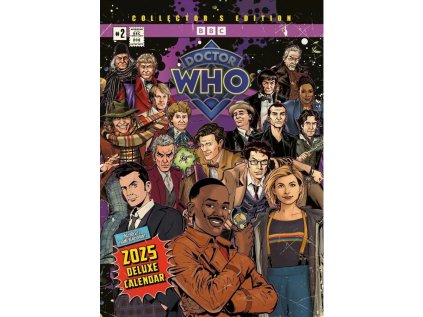 KALENDÁŘ 2025|FILM  DOCTOR WHO (29,7 x 42 cm) A3