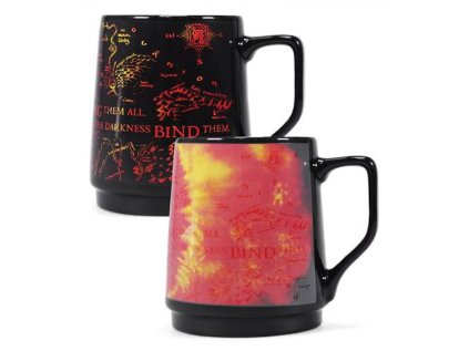 KERAMICKÝ KORBEL PROMĚŇOVACÍ  550 ml|LORD OF THE RINGS