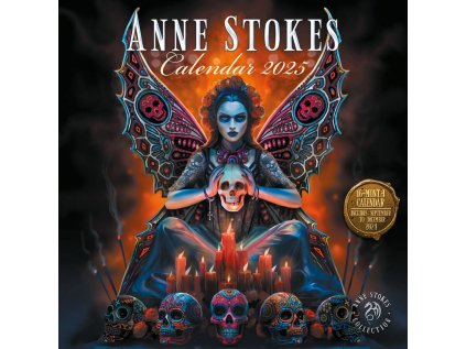 KALENDÁŘ 2025|ART  ANNE STOKES (30 cm x 30|60 cm) SQ