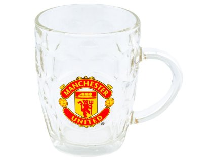 SKLENICE KORBEL|MANCHESTER UNITED  500 ml|LARGE CLUB CREST