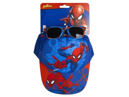 ČEPICE KŠILTOVKA DĚTSKÁ S BRÝLEMI  MARVEL|SPIDERMAN|ACTION POSE
