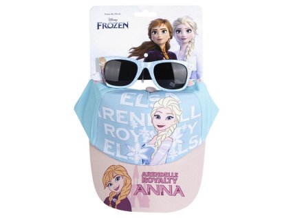 ČEPICE KŠILTOVKA DĚTSKÁ S BRÝLEMI  DISNEY|FROZEN|ARENDELLE ROYALTY