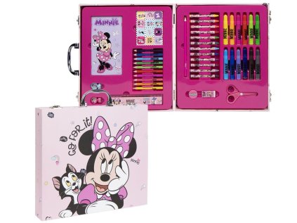 KREATIVNÍ SET KUFŘÍK|DISNEY  MINNIE AND HER FRIEND|31 x 28 x 4
