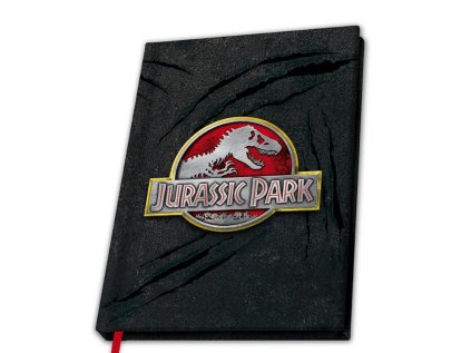 BLOK|ZÁPISNÍK A5|JURASSIC PARK  CLAWS LOGO|15,5 x 21,7 cm