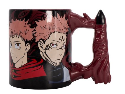 HRNEK KERAMICKÝ 3D|JUJUTSU KAISEN  460 ml|SUKUNA'S FINGER