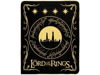 DEKA FLEECE|LORD OF THE RINGS  FELLOWSHIP OF THE RING|120 x 150 cm