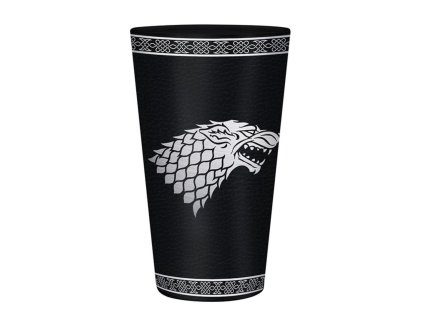 SKLENICE SKLO|GAME OF THRONES  400 ml|STARK & WINTER IS COMING