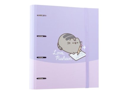 KROUŽKOVÝ POŘADAČ|PUSHEEN  WITH LOVE,PUSHEEN|28 x 32 x 7 cm