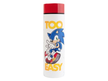LÁHEV NA PITÍ NEREZ|TERMO  SONIC THE HEDGEHOG|TOO EASY|420 ml