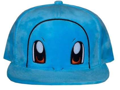 ČEPICE KŠILTOVKA|SNAPBACK|POKÉMON  SQUIRTLE FACE|NASTAVITELNÁ