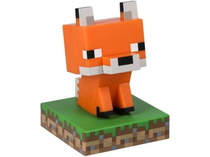 FIGURKA SVÍTÍCÍ|MINECRAFT  FOX|VÝŠKA 10 cm