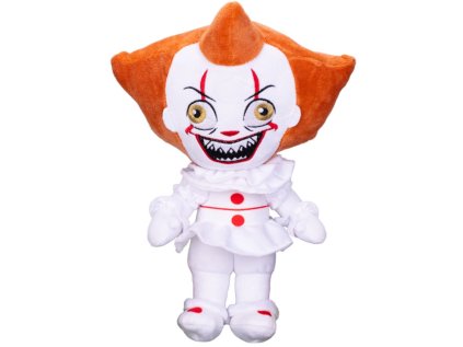 HRAČKA - FIGURKA PLYŠOVÁ  IT|PENNYWISE|VÝŠKA 27 cm