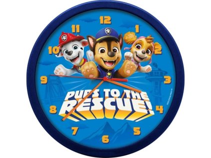 HODINY NÁSTĚNNÉ|PAW PATROL  CHARACTERS|PRŮMĚR 25 cm
