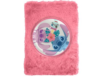 BLOK|ZÁPISNÍK A5|DISNEY  LILO & STITCH|STITCH AND ANGEL