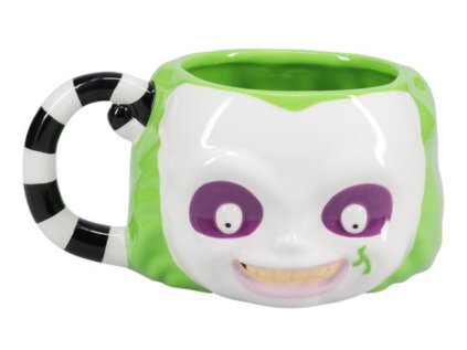 HRNEK KERAMICKÝ 3D|BEETLEJUICE  650 ml|FACE