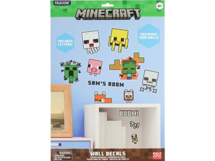 SAMOLEPKY NA ZEĎ|MINECRAFT  CHARACTERS|SET 4 LISTY