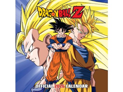 KALENDÁŘ 2026|KOMIKS  DRAGON BALL Z (30,5 x 30,5|61 cm)