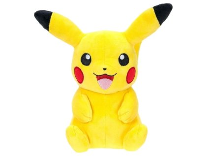 HRAČKA - FIGURKA PLYŠOVÁ|POKÉMON  SITTING PIKACHU|VÝŠKA 20 cm