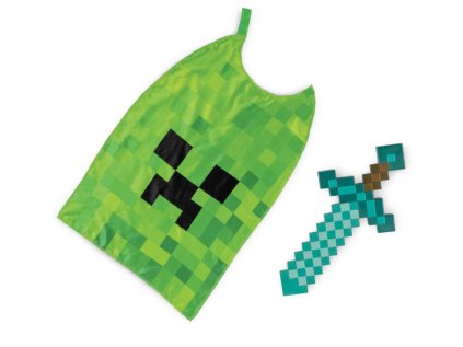 REPLIKA MEČE|PLÁŠŤ|SET 2|MINECRAFT  DIAMOND SWORD|51 x 25 cm