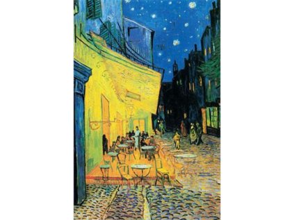 PLAKÁT 61 x 91,5 cm|ART  VINCENT VAN GOGH|CAFE TERRACE
